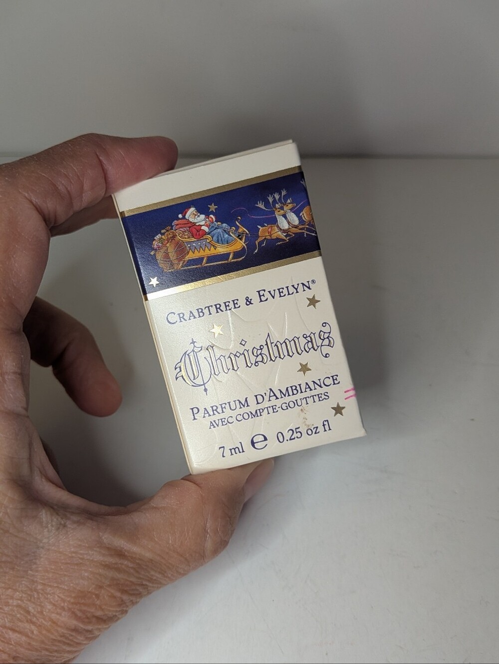 CRABTREE &  EVELYN CHRISTMAS HOME FRAGRANCE ENVIRONMENTAL OIL NEW 7ml